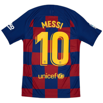 2019-20 Maillot Domicile Barcelona Messi #10 - 9/10 - (S)
