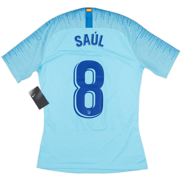 2018-19 Atletico Madrid Maillot de match extérieur Saul #8 (M)
