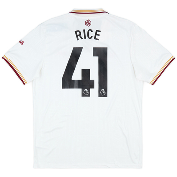 2025-26 Arsenal Maillot Third Rice #41