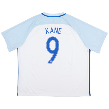 Maillot domicile Angleterre 2016-17 Kane #9 - 8/10 - (3XL)