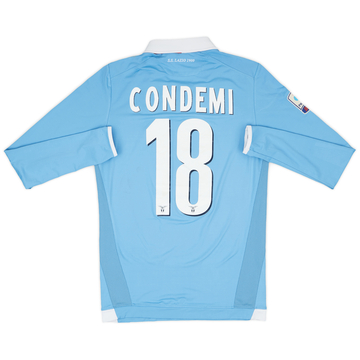 2014-15 Lazio Maillot porté en match Domicile L/S Condemi #18