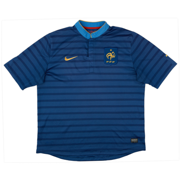 2012-13 France Maillot Domicile - 8/10 - (XXL)