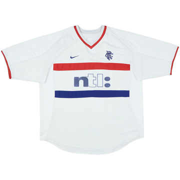 Maillot extérieur Rangers 2000-01 - 6/10 - (XL)