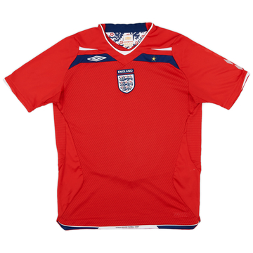 Maillot extérieur Angleterre 2008-10 - 7/10 - (XL.Boys)