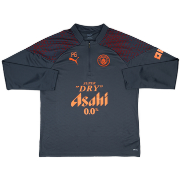2023-24 Manchester City Édition Staff Haut d'entraînement 1/4 Zip #PG (Guardiola) - 9/10 - (L)