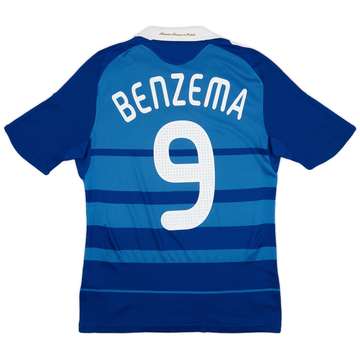 2008-09 France Maillot domicile Benzema #9 - 7/10 - (S)