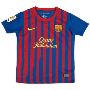 2011-12 Maillot domicile Barcelona - 7/10 - (XS.Boys)