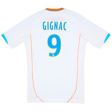 Maillot domicile 2012-13 Olympique Marseille TechFit version joueur Gignac #9 - 9/10 - (L)