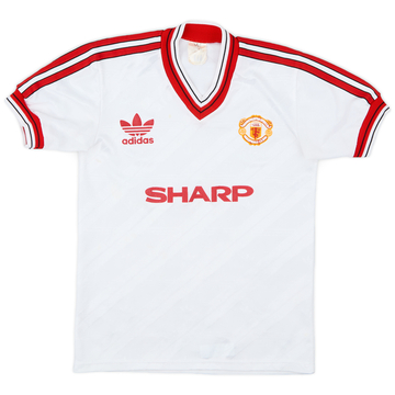 1986-88 Manchester United Maillot extérieur - 7/10 - (G.Garçons)