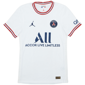 2021-22 Paris Saint-Germain Maillot quatrième authentique - 10/10 - (XS)