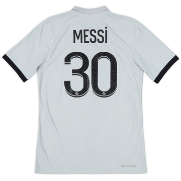 2022-23 Paris Saint-Germain Maillot extérieur Authentic Messi #30 - 9/10 - (S)