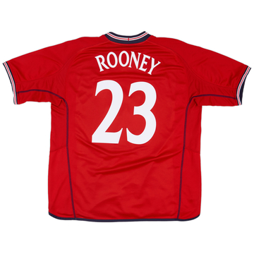 2002-04 England Maillot extérieur Rooney #23 - 7/10 - (XXL)