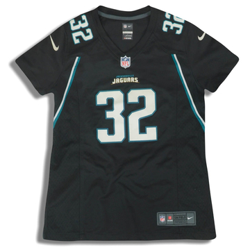 2012 Jacksonville Jaguars Jones-Drew #32 Maillot de match Nike Domicile Femme (M)
