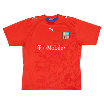 2006-08 Czech Republic Basic Home Shirt
