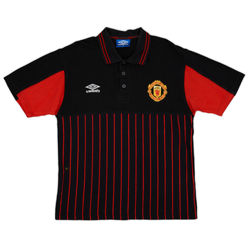 1998-99 Manchester United Umbro Polo - 9/10 - (M)