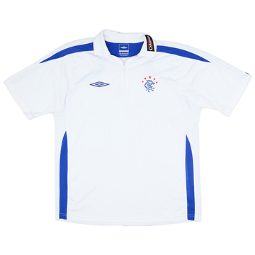 2007-08 Rangers Umbro Polo 1/4 zip - 7/10 - (L)