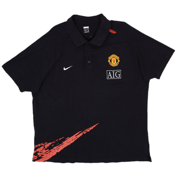 2007-08 Manchester United Nike Polo 8/10 (XXL)