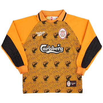 Maillot GK Liverpool 1996-97 - 6/10 - (Garçons L)
