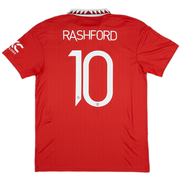 2022-23 Manchester United Maillot domicile Rashford #10