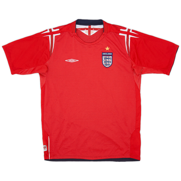 2004-06 England Maillot extérieur - 8/10 - (XL.Boys)