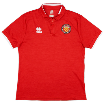 2018-19 FC United of Manchester Errea Polo - 9/10 - (M)
