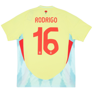 Maillot extérieur Espagne 2024-25 Rodrigo #16
