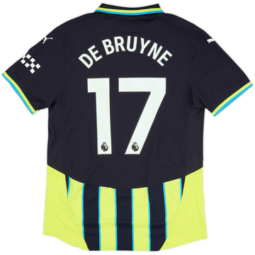 2024-25 Manchester City Maillot extérieur version joueur De Bruyne #17