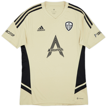 2022-23 Leeds United adidas Maillot d'entraînement - 9/10 - (S)