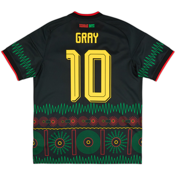 2026-27 Jamaica Maillot Extérieur Gris #10