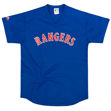 2000s Texas Rangers Majestic Tee d'entraînement L