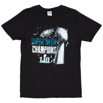 2018 Philadelphia Eagles Super Bowl LII Champions T-shirt graphique - 8/10 - (L)
