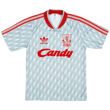 1989-91 Liverpool Maillot extérieur - 9/10 - (M. Garçons)