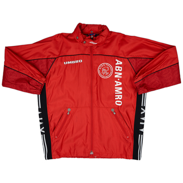 1995-96 Ajax Umbro Veste de pluie à capuche - 8/10 - (M)