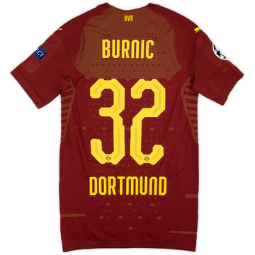 2018-19 Borussia Dortmund Maillot Third Champions League Version Joueur Burnic #32 - 8/10 - (M)