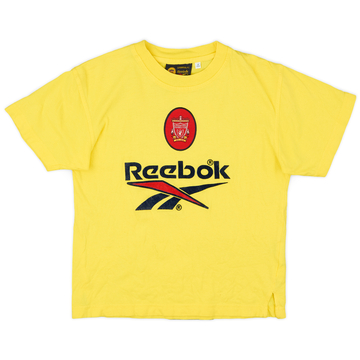 1997-99 Liverpool Reebok Tee Coton - 9/10 - (S.Boys)