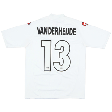 2010-11 AZ Alkmaar Maillot Extérieur Femme Vanderheijde #13 - 8/10 - (S)