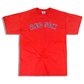 2004-07 Boston Red Sox Schilling #38 T-shirt Majestic XL