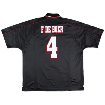 1998-99 Ajax Maillot extérieur F.De Boer #4 - 9/10 - (XXL)