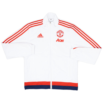 2015-16 Manchester United adidas Veste de survêtement - 9/10 - (S)