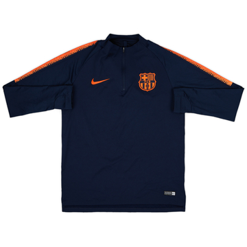 2018-19 Barcelona Nike Top d'entraînement 1/4 Zip - 9/10 - (M)