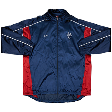 2001-02 Rangers Nike veste de pluie à capuche - 6/10 - (XL)