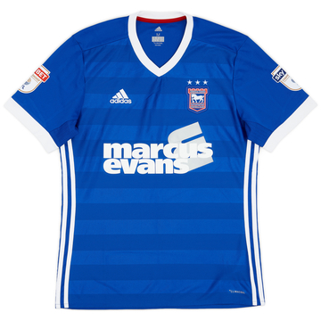 2017-18 Ipswich Maillot domicile - 9/10 - (M)