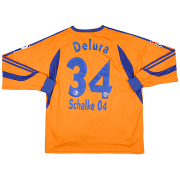 2003-04 Schalke Maillot Troisième Match ML Delura #34