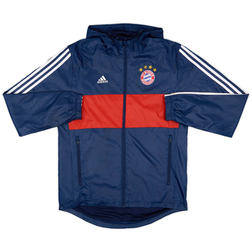 2017-18 Bayern Munich adidas Veste de pluie à capuche - 7/10 - (S)