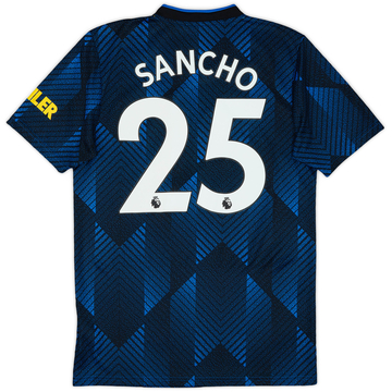2021-22 Manchester United maillot third Sancho #25 - 10/10 - (S)