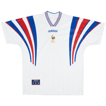1996-98 France Maillot extérieur - 6/10 - (L)