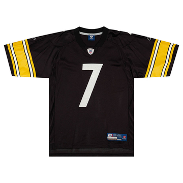 2008-11 Pittsburgh Steelers Roethlisberger #7 Reebok Maillot domicile M