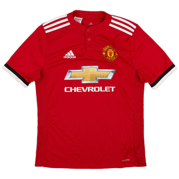 2017-18 Manchester United Maillot domicile - 7/10 - (XL.Boys)