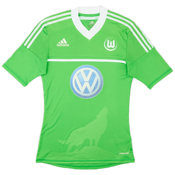 2012-13 Wolfsburg Maillot Domicile Authentique - 7/10 - (S)