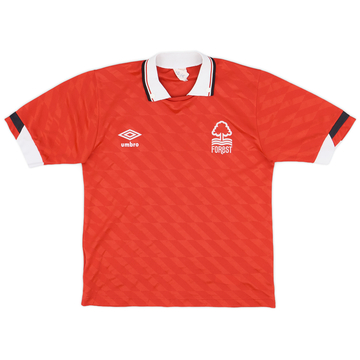 1988-90 Nottingham Forest Maillot Domicile - 7/10 - (M.Boys)